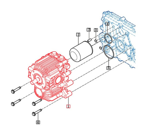 Mahindra 11102302001 / 11102302000 20cc HST assembly for eMax 22/25 and eMax L22/L25 tractors, compact hydrostatic transmission module with integrated pump and motor that bolts to the rear axle housing to deliver smooth forward and reverse speed control.