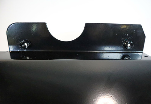 Mahindra 13016063000GB rear tail lamp cover support plate is the right‑hand taillight cover mounting plate used on 4010 Gear/HST, 2540 Gear T4, 2538 HST T4, 2545 Gear T4, 2638 HST OS and 2645 Gear OS tractors, bolting to the fender and rear frame to support the RH lamp cover and shield the taillight assembly from impacts.