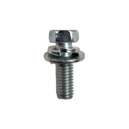 Mahindra hex bolt V2183608025 M8 x 25 mm used on 10 Series Mahindra tractors to mount radiators, bonnets/hoods, fuel tanks, front axle brackets, floor panels, seats, mirrors, HVAC components and cab roofs.