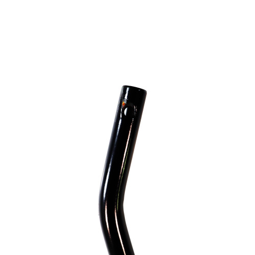 Mahindra 14572442101GB low sub shift lever for 2310 and later 2810 4WD gear tractors, curved steel sub‑range shift lever in the transmission and rear axle that changes low and high ranges in the sub change lever assembly.