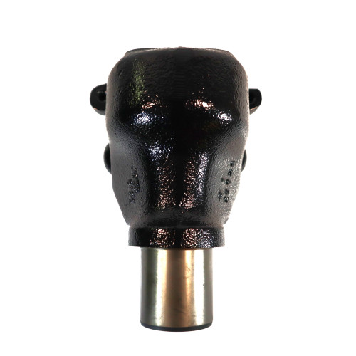 Mahindra 19483136AG1 front axle king pin case for 1533, 1538, 1635 and 1640 tractors, heavy cast housing that supports the front hub and king pin on either LH or RH side of the driven front axle; two required per tractor, sold individually.