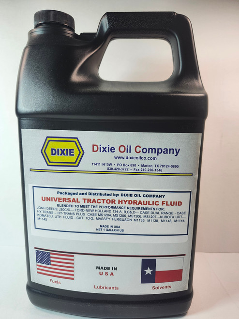 UNIVERSAL HYDRAULIC/TRANSMISSION OIL (1 GALLON) OF DIXIE BRAND OIL (GAL UTTO HYD OIL)