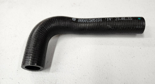 Mahindra 006015051D1 OEM EGR water inlet hose is a molded coolant hose that connects the engine cooling circuit to the EGR cooler, helping control exhaust gas temperature and emissions while maintaining proper coolant flow on these Tier 4 Mahindra tractors.