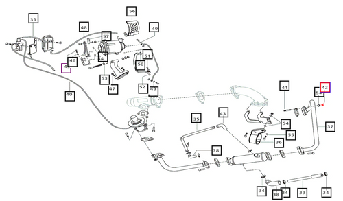 Mahindra 006000856F1 OEM Cleveloc flanged M8 lock nut is used throughout Mahindra tractor exhaust and EGR systems and firewall assemblies to provide a vibration-resistant, captive flange fastening solution that helps keep pipes, brackets, shields, and panels securely mounted under harsh operating conditions.