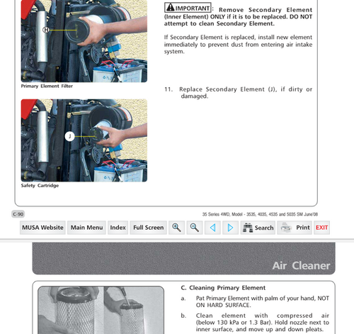 SERVICE MANUAL FOR MAHINDRA 3535, 4035, 4535, AND 5035 HST (DIGITAL VERSION)