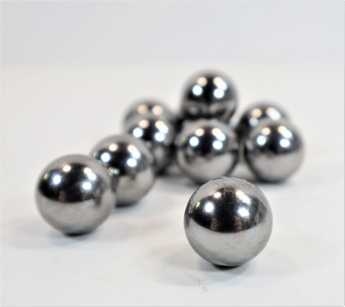 Mahindra brake ball 006500769C1 / 040191 shown as a hardened steel ball used inside the wet disc brake assemblies of Mahindra 4500, 5500, 6000 and 6500 4WD 00 Series tractors, with 5 balls per side and 10 per rear axle required though each ball is sold individually.