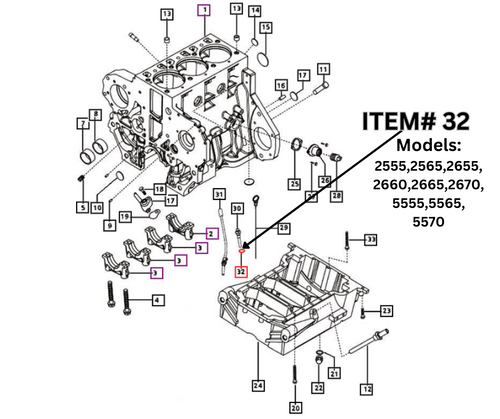 Mahindra washer 005552928R1 used in crankcase with oil pan engine assemblies on 2500 Series 2555 gear and HST tractors, including cabin and Tier 4 configurations. This washer also fits 2600 Series 2655, 2660, 2665 and 2670 PST and HST models in crankcase with oil pan figures, plus 05 Series 485 DI and 575 DI power steering linkage groups. Additional coverage includes 5500 Series 5555, 5565 and 5570 Synchro engines and 6000 Series 6065 and 6075 2WD, 4WD and cabin tractors where it is specified in crankcase with oil pan part 2 assemblies.