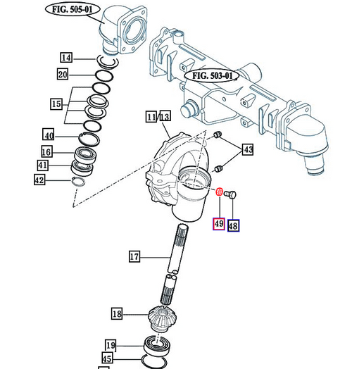 Mahindra V3042600120 hex nut for plow or work lamp mounting on various front axle, chassis and cab locations of Mahindra 10 2500 2600 9000 mForce and eMax20S series tractors.