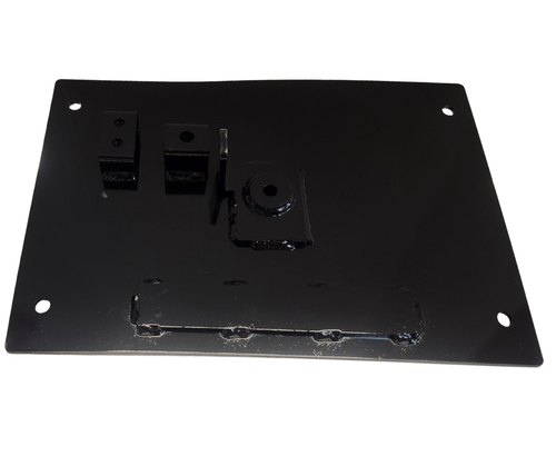 Mahindra OEM rotating seat bracket 12151701AG0 for 1635/1640 Gear and HST OS tractors restores correct alignment and smooth rotation function for the optional swivel seat kit.