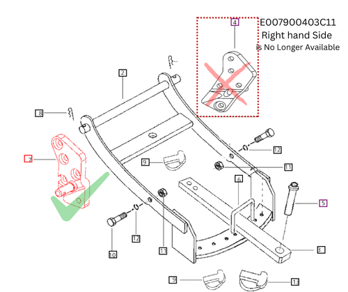 E007900403C11 Right Hand Side is No Longer Available