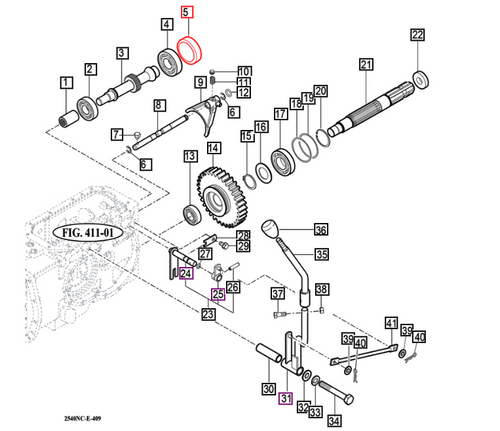 Mahindra final drive case bottom cover cap 14254330180 for 10 Series 2500 2600 tractors and eMax 20S mower deck front gear case PTO change gears and transmission rear case.