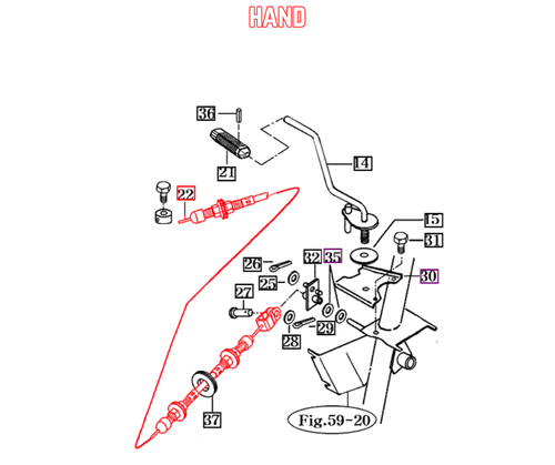 Mahindra 14601162300 throttle cable assembly for accelerator control on 10 Series 2310, 2810, 3510, 4110, and 4510 cabin T2/T4 tractors.