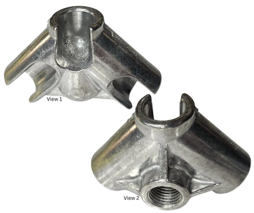 Mahindra 19482156530 loader joystick selector base/yoke for hydraulic loader control on 1533 1538 and 1640 compact tractors.