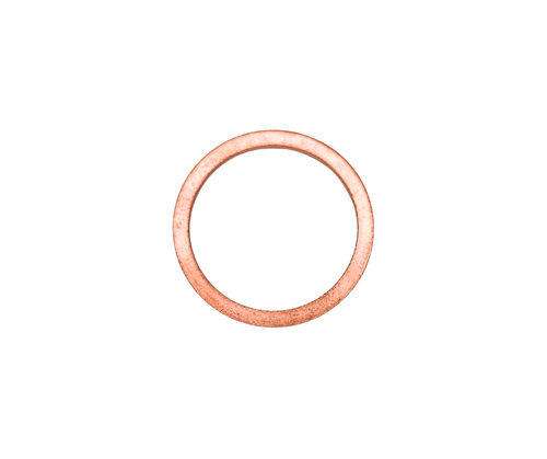 Mahindra copper washer 000020291E05 for engine air intake system on multiple Mahindra tractor models