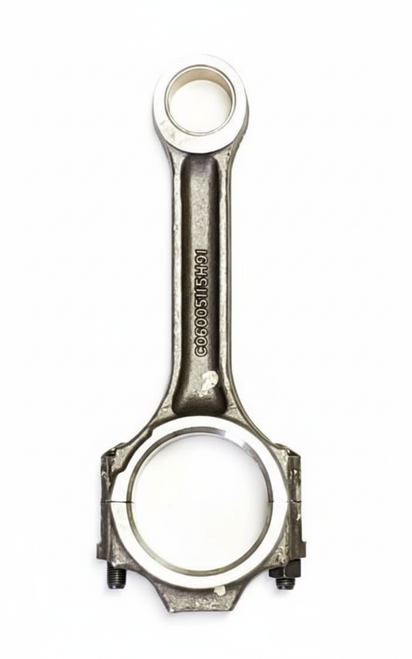 Mahindra connecting rod assembly 006005115H91 for piston liner and crankshaft assemblies on 1533 1538 2540 2538 2545 2638 2645 3540 3550 4540 4550 1640 3640 and 3650 tractor diesel engines.