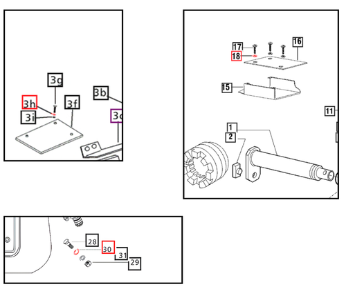 Mahindra M4 spring lock washer 000060809M01 used to secure small bolts and screws in PTO linkages 4WD engagement linkages instrument panels fuel level sensor brackets brake pedals VTU covers firewalls and rear platforms on multiple Mahindra tractor series.