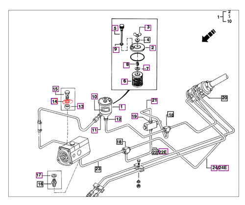 Mahindra copper washer 005552907R1 for 05 Series 3505 4505 5005 485 575 and C Series C27 C35 3525 tractor power steering pipes and linkages