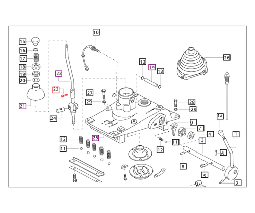 Mahindra pin cotter 3/16 x 1 1/2 inch 000103409 for Mahindra C Series, 05 Series, 25 Series, 30 Series, 35/3500/3600 Series, 4500, 5500, 6000, and 6500 Series tractor clutch, hydraulics three point linkage, and gear shifter/transmission case cover front assemblies.