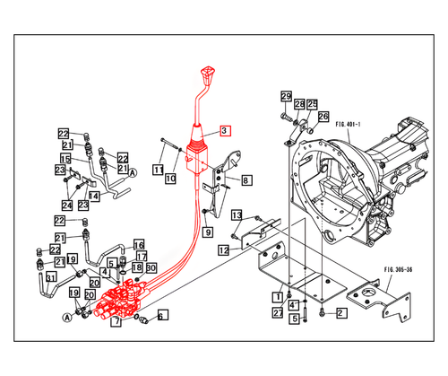 Mahindra loader control valve assembly 19482156002 hydraulic loader valve for 1640 Gear 1640 HST OS 1640 HST Cabin tractors.