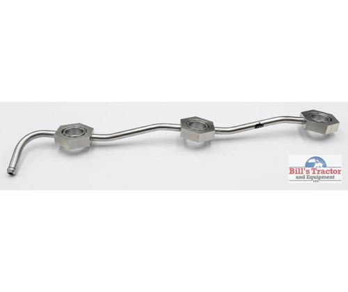 Mahindra fuel leak pipe 31B61-02600 / 31B6102600 for injector leak-off and fuel return on compact tractors; fits 2015, 2415, 2615, 2216, 2516, 2816, 3016, 1526, 1626, Max 22, Max 24, Max 25, Max 26 XL and Max 28 XL models in 15, 16, 1500, 1600, Max and Max XL Series.