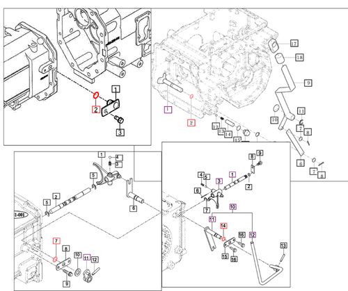 Mahindra O‑ring, P V7201024012 for sealing PTO change gears, range and 4WD change levers, reverse and sub change shifters and PTO cases on 10, 2500, 2600, eMax/eMax L, 9000 and mForce Series tractors – Bill's Tractor Parts