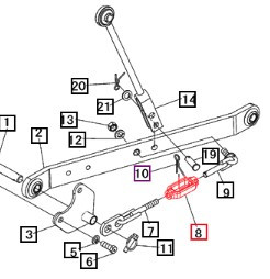 Mahindra turn buckle for check chain 10383052000 adjusts the side‑to‑side sway of the 3‑point hitch lower arms on 1815 HST and compatible Max series tractors, helping keep implements centered and reducing stress on hitch components during operation.
​