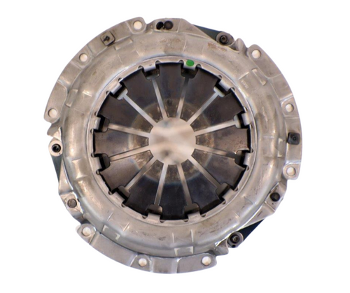Mahindra OEM clutch cover assembly 19641111000 for 2615 HST 4WD, 2816 HST 4WD and 3015 HST tractors, restoring proper engagement between the engine flywheel and hydrostatic transmission input for smooth operation under load.