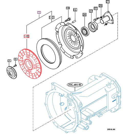 Mahindra Clutch Disc 14521213201 – 5010 Gear, 2555 Gear T4, 2655 Gear & 2665 Gear Cabin