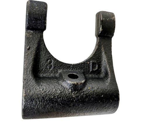 Mahindra clutch lever 11761014001, OEM clutch release lever used in the clutch housing and main clutch assemblies on select 15 Series, 16 Series, Max/Max XL, 1500, and 1600 Series tractors to actuate the main clutch.