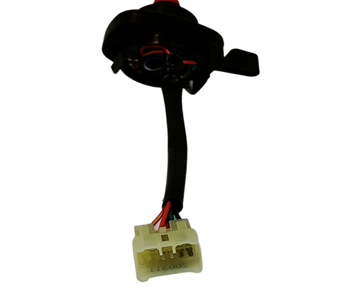 Mahindra combination light switch 19582938001 / 19582938000 for Max Series Max 22 HST, Max 25 HST, Max 28XL HST and Gear, and Max T4 and Max XL Series 24, 25 XL, 26 XL and 26XLT tractors, shown as OEM multi-function electrical switch for wiring harness and instrument panel from Bill’s Tractor Parts.