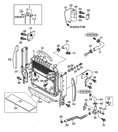 HOSE, COOLANT TANK (15003300012)