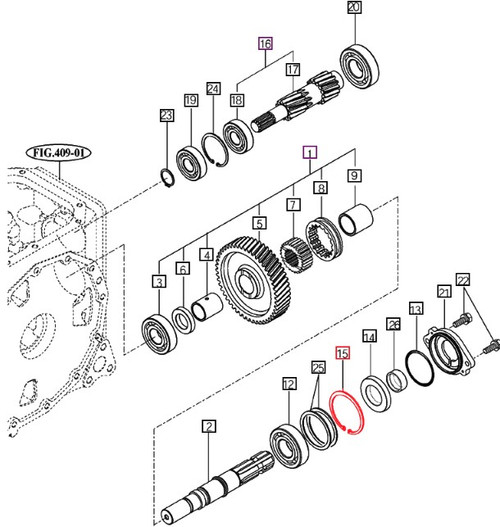C-RING (V7051400800)