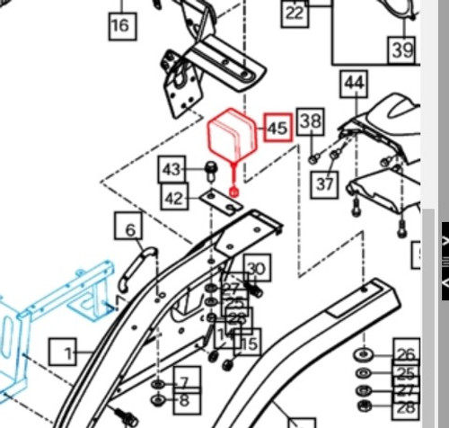 Mahindra Turn Lamp Assembly 13056562000 – Fits 10, 2500, 2600 Series Tractors