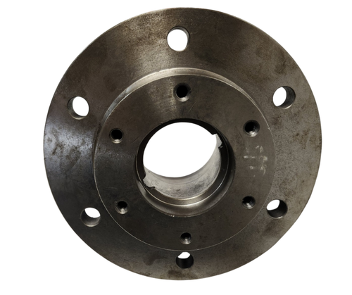 Mahindra 2WD front wheel hub 007500051C1 used on 5500, 6000, 6500, 5530, 6030, 6530 and 5555/5565/5570 2WD tractors in the front axle front wheel hub assembly, two hubs per tractor.