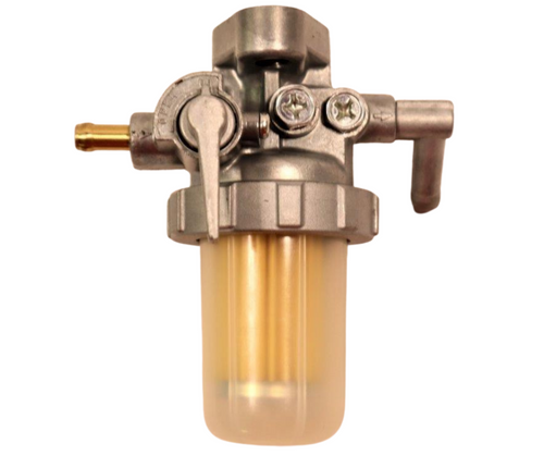 Mahindra OEM fuel filter assembly MM434476 30L62-00050 replacing 30A6200100 with filter head and element used on 1815 1816 2015 2216 2615 2816 and 3015 compact tractors.