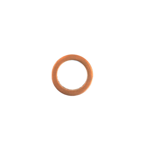 Mahindra copper washer for temperature sensor and gauge insert 005550766R2 005550766R3 seals temperature senders in cylinder head and cooling system locations across many Mahindra tractor families, ensuring leak-free coolant temperature sensing.