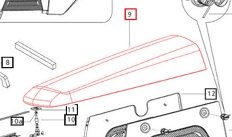 Mahindra hood bonnet assembly 000060330M01 for 4500, 5500, 6000, 6500, 5530, 6030, 6530, 5555, 5565, and 5570 tractors, replacing damaged original hoods and restoring full front sheet-metal coverage including hood top, side panels, grill surround, and instrument bezel area.