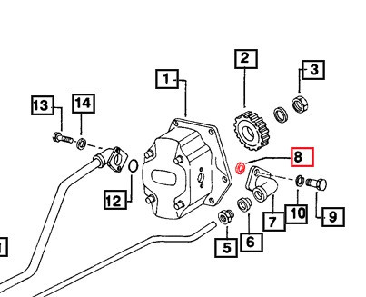 Mahindra O-ring 000377952R1 shown as a small rubber seal sized 9/16 inch inside diameter by 3/4 inch outside diameter and 3/32 inch cross section, used at hydraulic hose ends, pipe flanges, lift housing ports and control valve passages to prevent internal oil leaks in Mahindra utility tractor hydraulic systems.