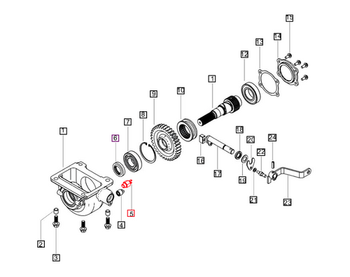 Mahindra 4WD engagement and indicator switch 000013061P04 for transfer case and dropbox on 5520 6520 7520 7060 8560 mPower 75 85 and 8090 8100 tractors