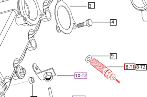 GLOW PLUG (INTAKE MANIFOLD HEATER) (005558187R1/006038653D01)