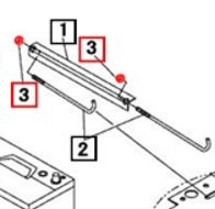 Mahindra flange nut F3000106011 shown as a small serrated hex flange nut used for battery hold down clamps and related frame/electrical mounting points on Mahindra 15, 16, 1500, 1600 and Max Series tractors including 1815, 2015, 2216, 2415, 2516, 2615, 2815, 2816, 3015, 3016, 3215, 3316, 3616, 1526, 1533, 1538, 1626, 1635, 1640, Max 22, Max 24, Max 25, Max 26 XL and Max 28 XL.