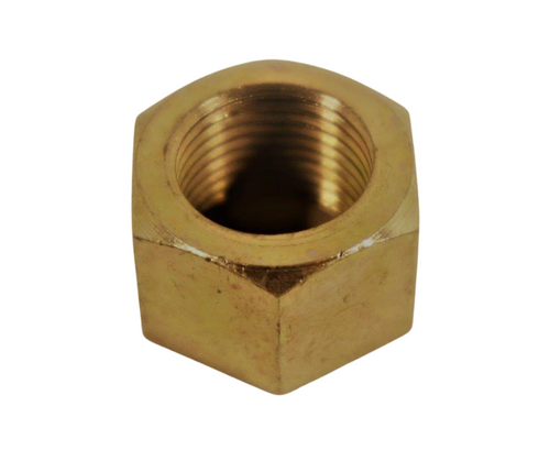 Mahindra 3 point hitch nut A3030118001 for attaching stabilizer link to lower lift arm on 2615 2816 3015 compact tractors.
