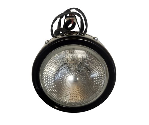 Mahindra plough lamp round 007700332C92 rear fender work light for 6065 2WD 6065 4WD 6075 4WD 7085 4WD 5145 4WD and 5155 4WD tractors in the electrical plough lamp and socket assembly group.