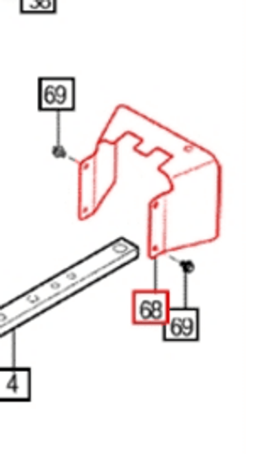 PTO GUARD FOR 5010 MAHINDRA TRACTOR (13605200012GB)