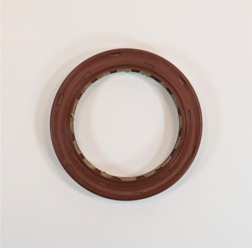 Mahindra 006510106C1 PTO hollow shaft oil seal, superseding 000032505B12, 006502542C1 and 006503743A1, seals the hollow PTO drive shaft where it passes through the rear transmission/PTO housing on listed Mahindra tractor models to prevent hydraulic and gear oil leakage.