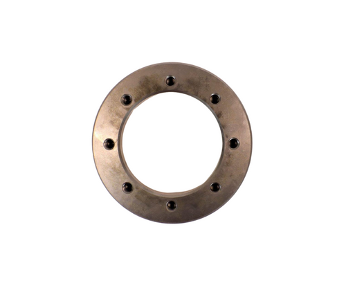 Mahindra front axle spiral ring gear 19562122000 used in the front axle assembly on 16 Series 3016, 3316 and 3616 4WD tractors, one gear per axle, meshing with spiral pinion 19453126000.