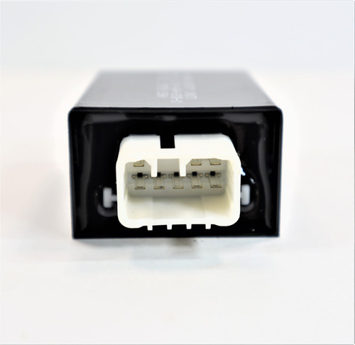 Mahindra safety unit 11106642001 safety/interlock switch assembly used in the chassis radiator group on eMax 22 Gear tractors to help prevent unsafe operation around the engine and cooling system.