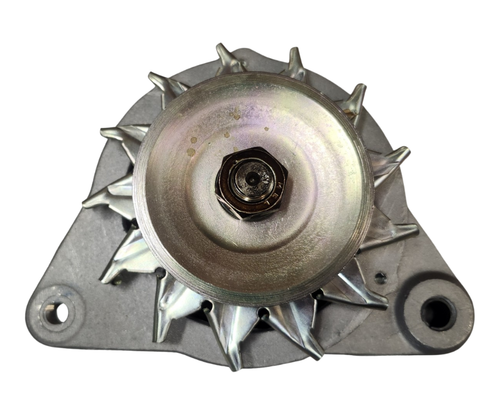 Mahindra alternator 45 amp Lucas 000013086P04 is a genuine OEM 12‑volt, 45‑amp alternator used on many Mahindra 10, 20, 25, 35, 2500, 2600, 3500, 3600 and 4500 Series tractors, including 3535, 4035, 4535, 5035 (gear, HST and PST), 2538 and 2540 T4, 3540 and 3550 HST and PST T4, 3640 and 3650 HST and PST T4, 4540 and 4550 2WD and 4WD T4, as well as larger models such as 5520, 6520, 7520 and 7010 cabin tractors. This Lucas‑style 45‑amp alternator is designed as a direct bolt‑on replacement to restore proper charging system performance on Mahindra tractors that use this common charging setup.