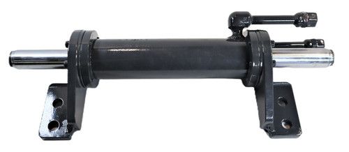 Mahindra power steering cylinder 007202580C91 E007202580C91 for 2WD 4500 5500 6000 6500 5530 6030 6530 5555 5565 and 5570 tractors, hydraulic cylinder that links the steering system to the front axle for easier, smoother steering.
