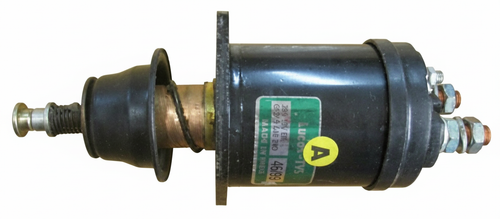 Before ordering, confirm that the existing starter uses a 2-bolt mounted solenoid so this part will fit correctly.